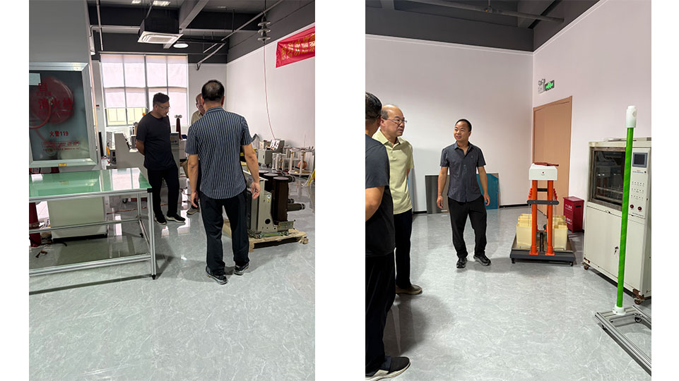 熱烈歡迎區稅務所領導蒞臨武漢凱迪正大 實地核查外貿出口退稅備案工作